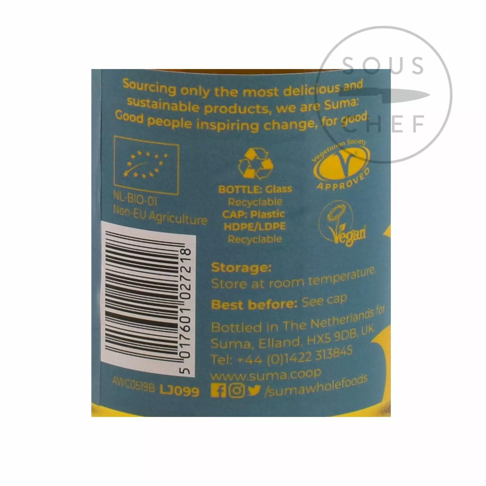 Suma Ingredients Organic Agave Syrup 240ml 4 Suma Ingredients Organic Agave Syrup 240ml