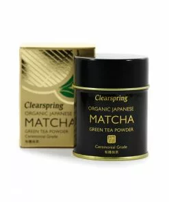 Clearspring Organic Matcha Tea Ceremonial Tin 30g