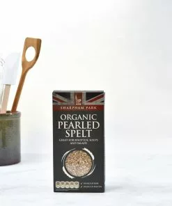 Sharpham Park Organic Pearled Spelt 500g Ingredients 7 Sharpham Park Organic Pearled Spelt 500g Ingredients