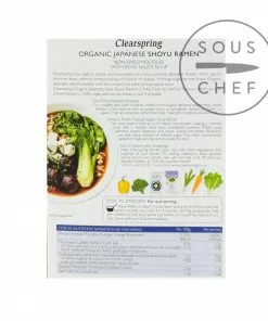 Ingredients Clearspring Organic Shoyu Ramen Noodle Soup 210g 7 Ingredients Clearspring Organic Shoyu Ramen Noodle Soup 210g