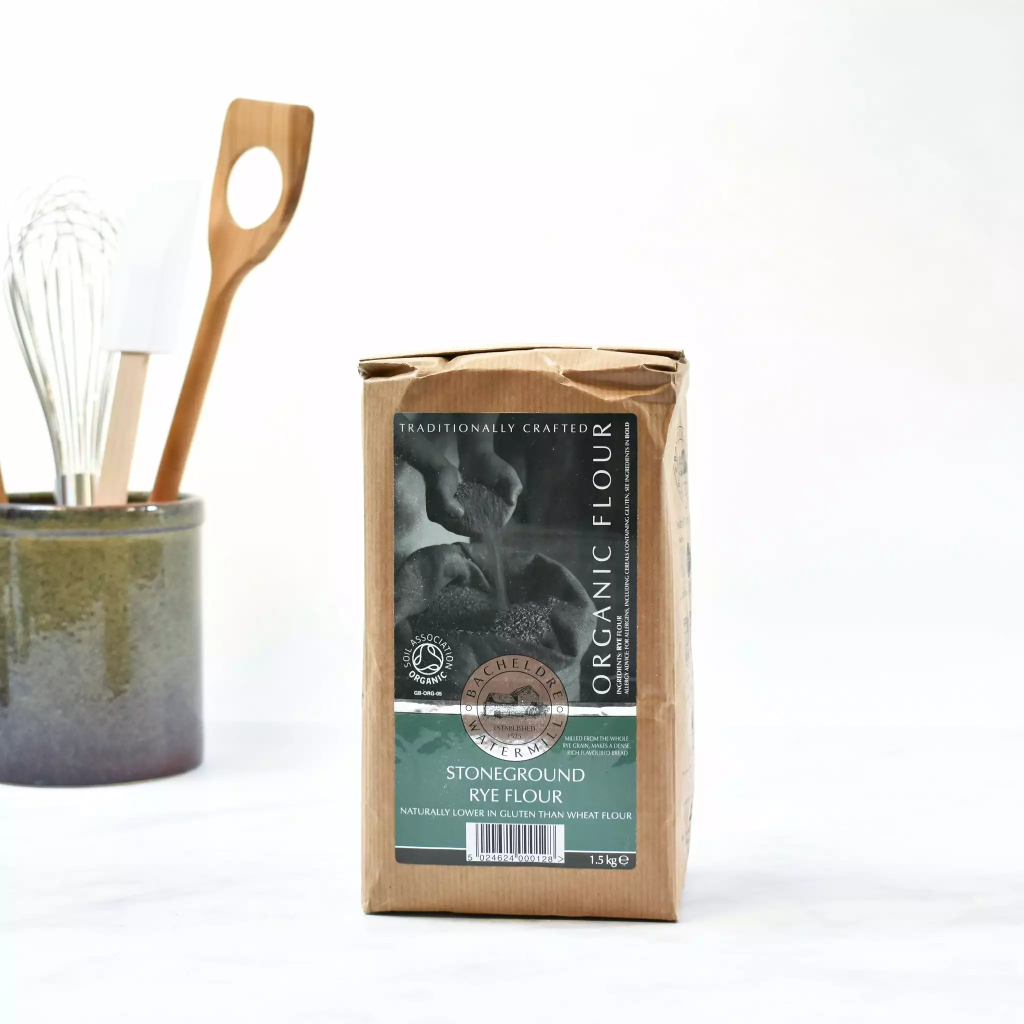 Bacheldre Watermill Bacheldre Organic Stoneground Rye Flour 1.5kg 5 Bacheldre Watermill Bacheldre Organic Stoneground Rye Flour 1.5kg