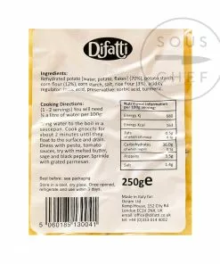 Difatti Gluten Free Gnocchi 250g Ingredients
