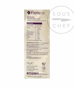 Doves Farm Gluten Free White Bread Flour 1kg Ingredients