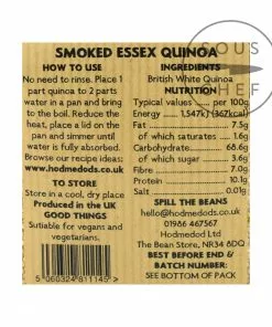 Hodmedod's British Smoked Quinoa 300g Ingredients