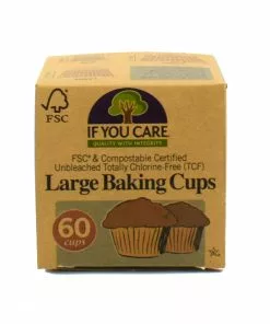 Cookware If You Care Large Parchment Paper Baking Cups X 60