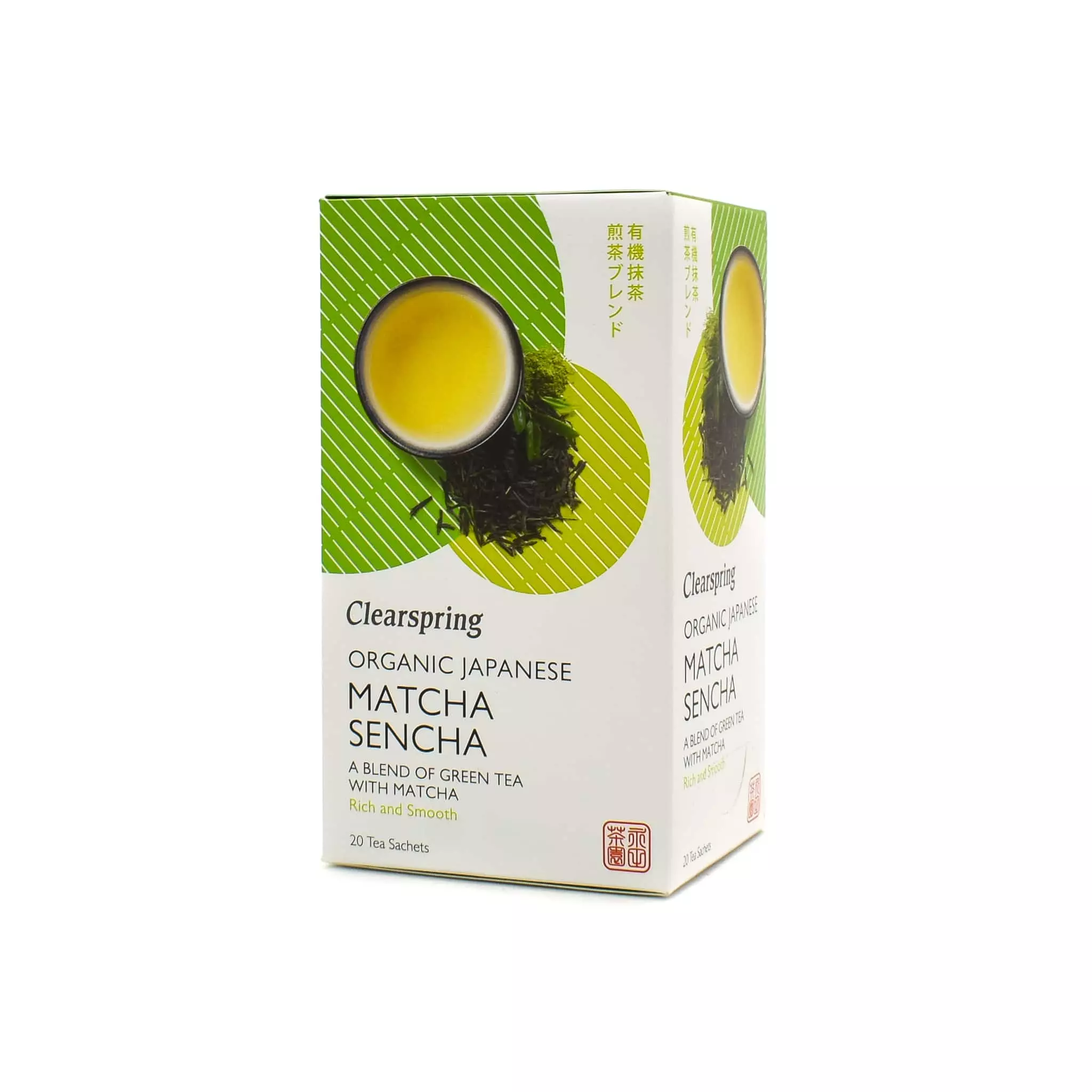 Clearspring Matcha Sencha Green Tea - 20 Bags 3 Clearspring Matcha Sencha Green Tea - 20 Bags
