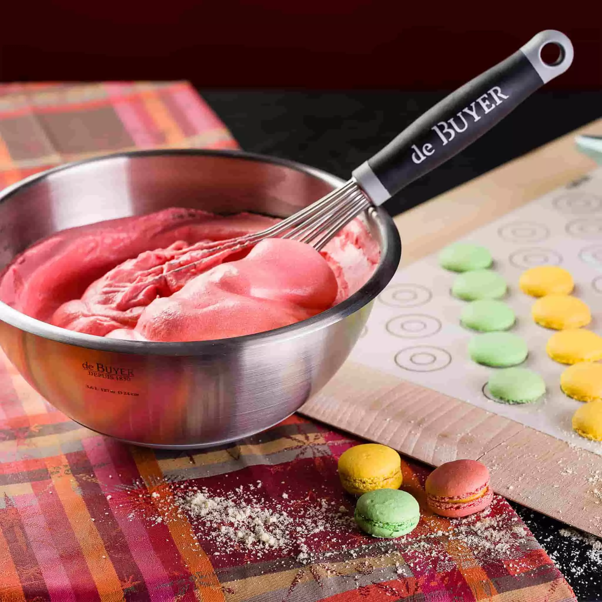 De Buyer Hemisphere Mixing Bowl With Silicone Base 24cm Cookware 5 De Buyer Hemisphere Mixing Bowl With Silicone Base 24cm Cookware