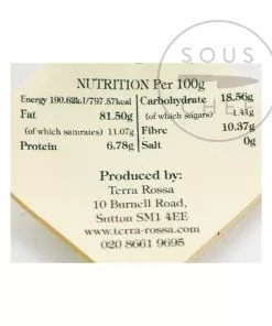 Terra Rossa Zaatar & Pine Nut Sauce 170g Ingredients 6 Terra Rossa Zaatar & Pine Nut Sauce 170g Ingredients