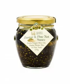Terra Rossa Zaatar & Pine Nut Sauce 170g Ingredients