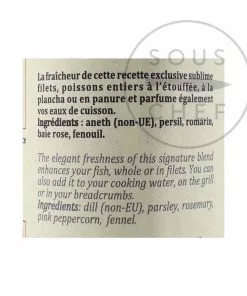 Terre Exotique Fishmonger Seasoning 40g 7 Terre Exotique Fishmonger Seasoning 40g