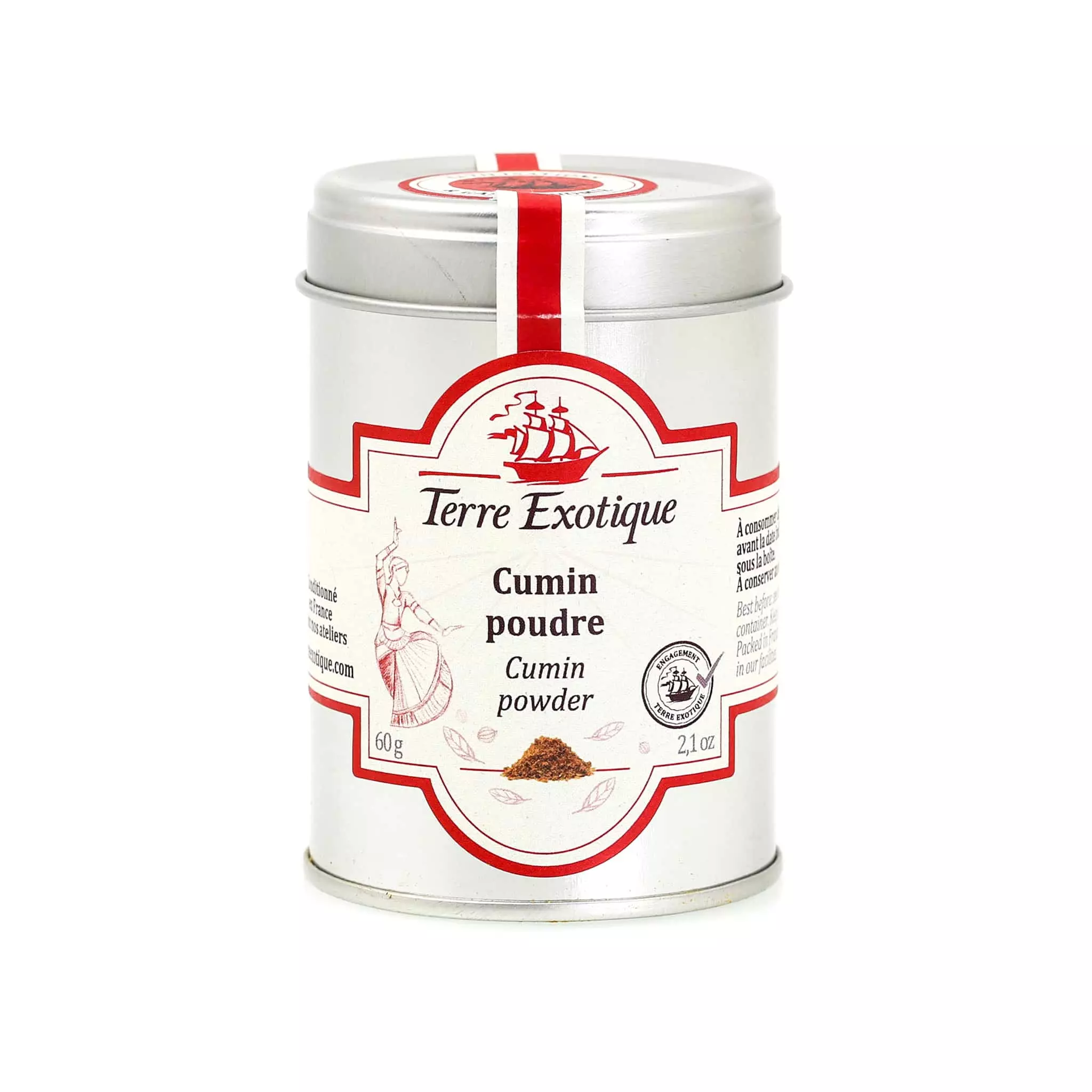 Terre Exotique Organic Cumin Powder 60g 3 Terre Exotique Organic Cumin Powder 60g