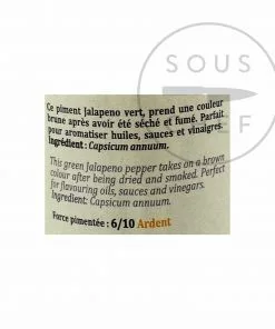 Ingredients Terre Exotique Crushed Chipotle Chilli Pepper 70g 11 Ingredients Terre Exotique Crushed Chipotle Chilli Pepper 70g