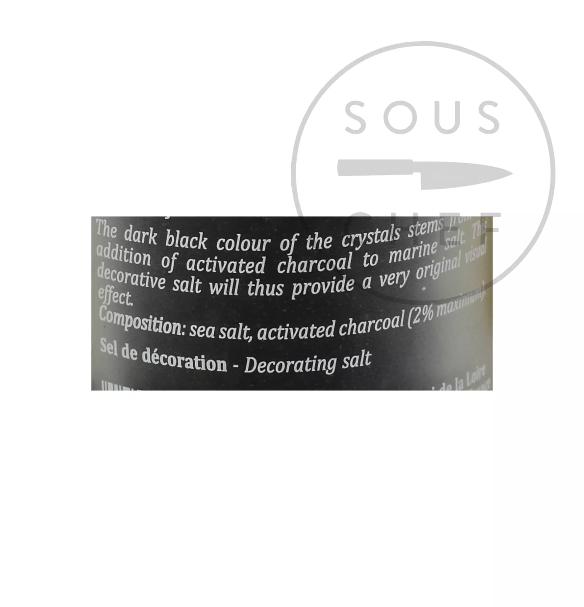 Ingredients Terre Exotique Black Salt 290g 4 Ingredients Terre Exotique Black Salt 290g