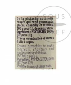 Terre Exotique Pistachio Paste 100g 9 Terre Exotique Pistachio Paste 100g