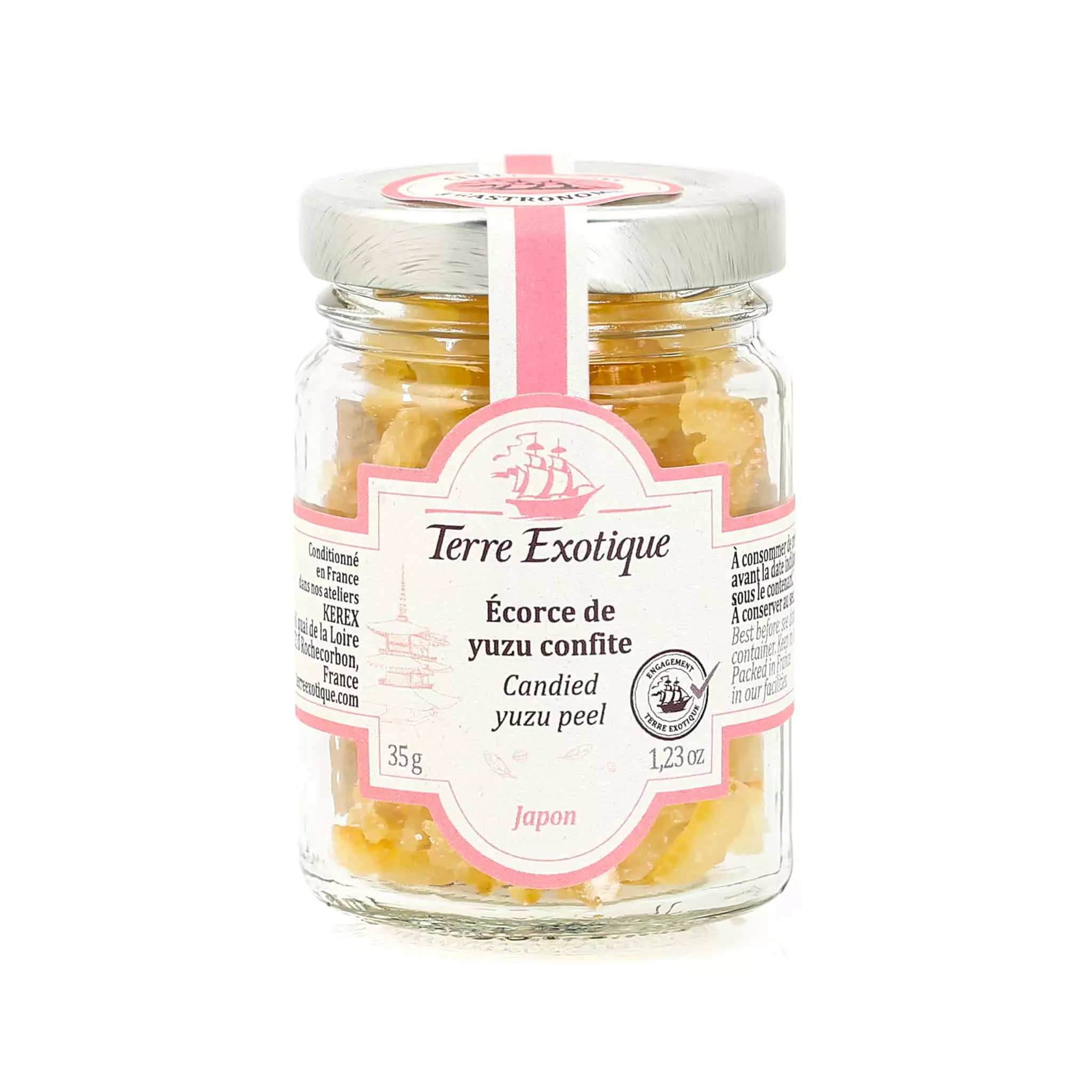 Ingredients Terre Exotique Candied Yuzu Peel 35g 3 Ingredients Terre Exotique Candied Yuzu Peel 35g