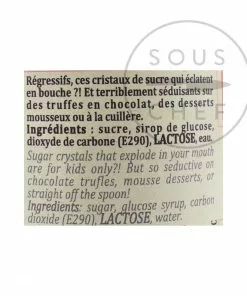 Terre Exotique Sparkling Sugar 100g (Popping Candy) 9 Terre Exotique Sparkling Sugar 100g (Popping Candy)