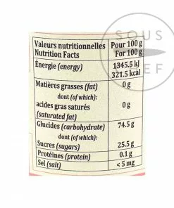 Terre Exotique Glucose Syrup 250g 7 Terre Exotique Glucose Syrup 250g