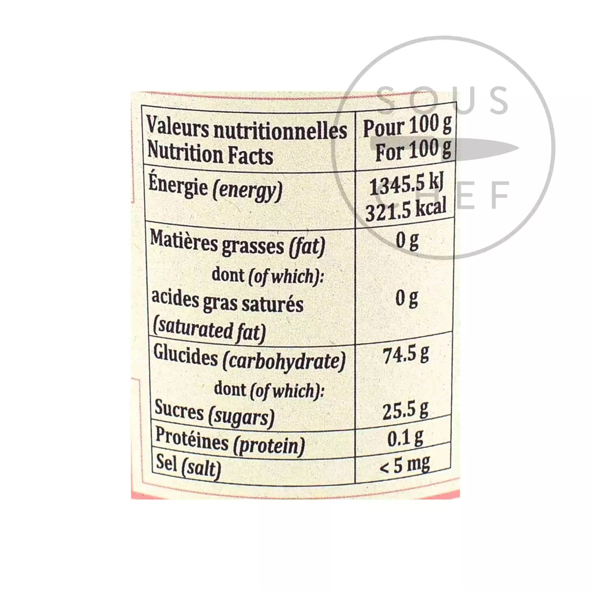 Terre Exotique Glucose Syrup 250g 5 Terre Exotique Glucose Syrup 250g