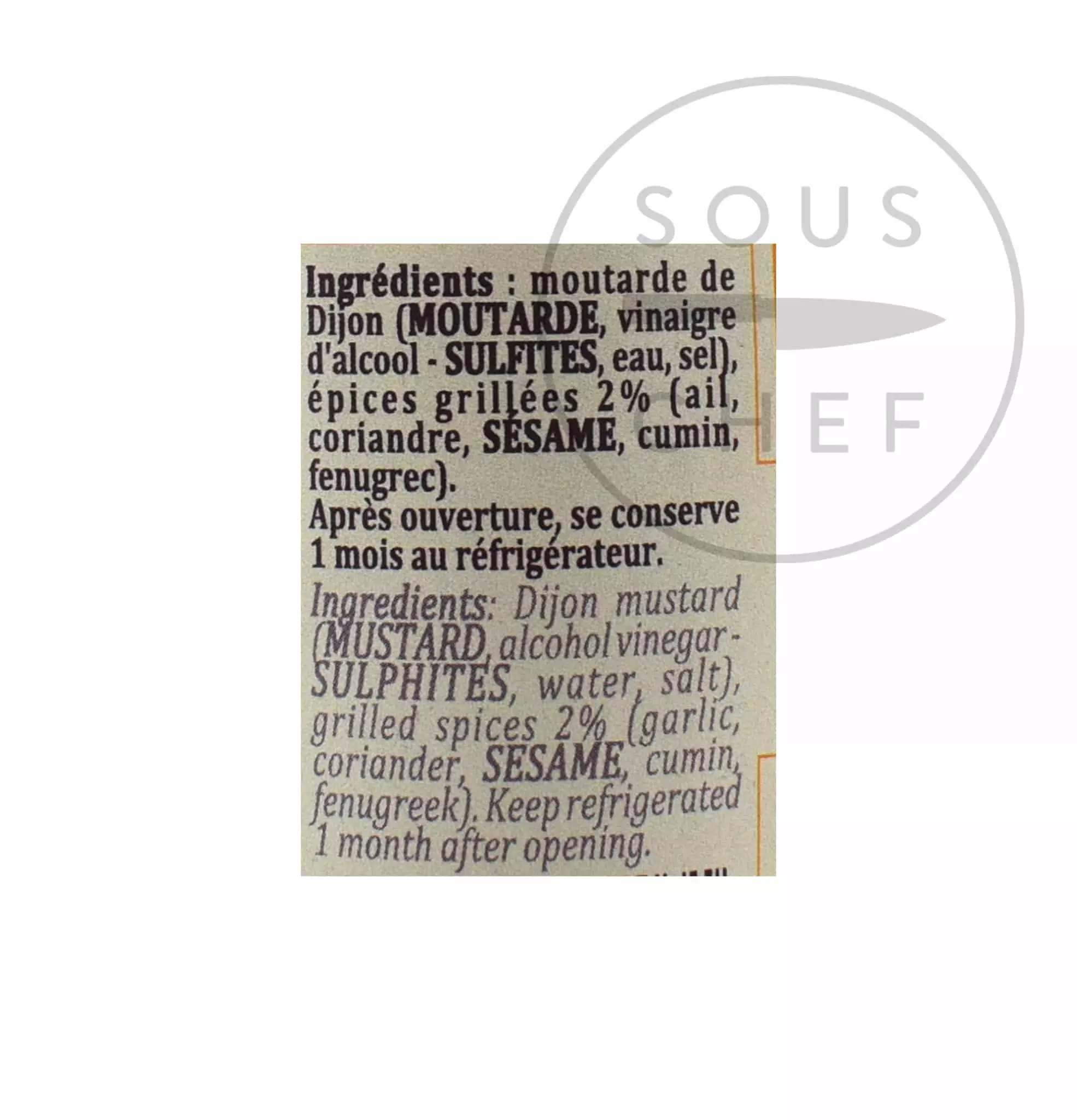 Terre Exotique Mustard With Roasted Spices 100g 6 Terre Exotique Mustard With Roasted Spices 100g