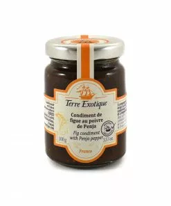 Ingredients Terre Exotique Fig Chutney With Penja Pepper 100g