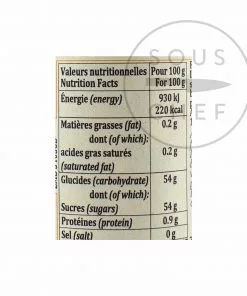 Ingredients Terre Exotique Fig Chutney With Penja Pepper 100g