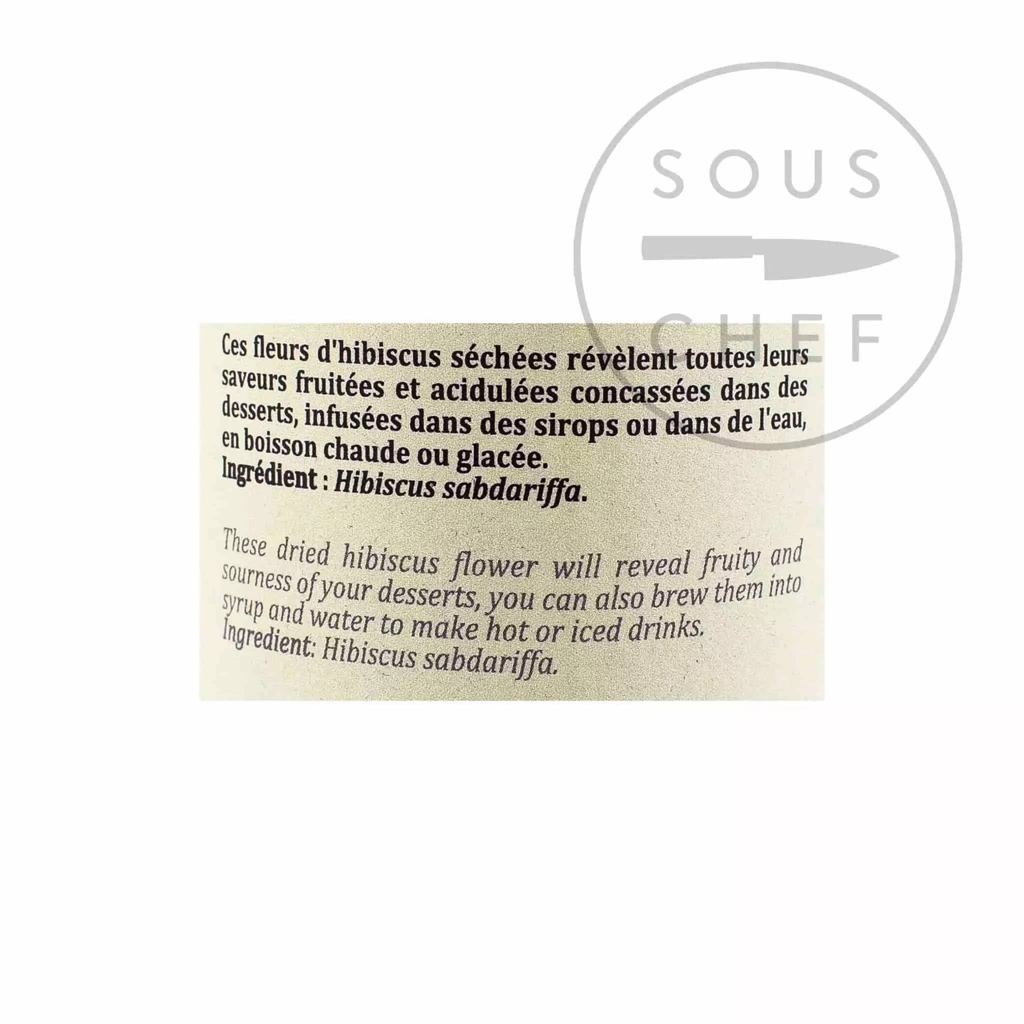 Terre Exotique Hibiscus Flowers 40g 4 Terre Exotique Hibiscus Flowers 40g