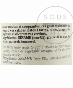 Ingredients Terre Exotique Seed Mix For Salad 100g