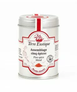 Terre Exotique Five Spice Blend 60g Ingredients
