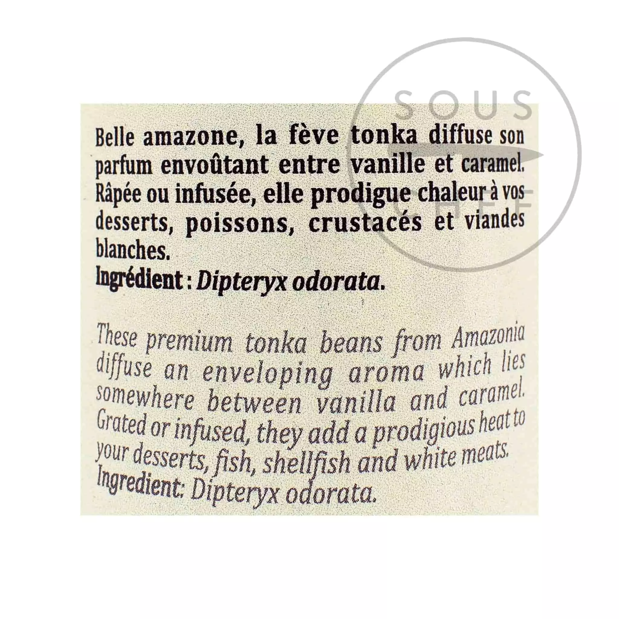 Terre Exotique Tonka Bean 50g 7 Terre Exotique Tonka Bean 50g