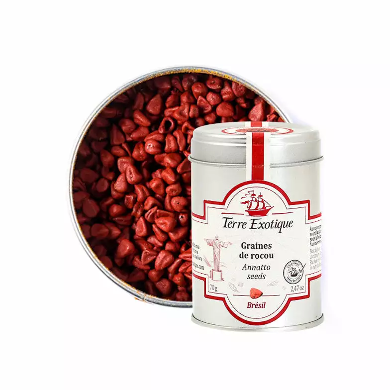 Terre Exotique Annatto Seeds 70g 4 Terre Exotique Annatto Seeds 70g
