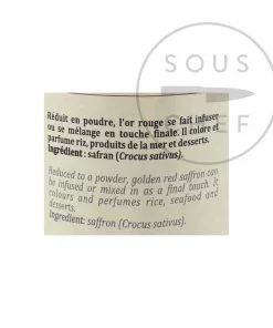 Terre Exotique Saffron Powder 0.5g