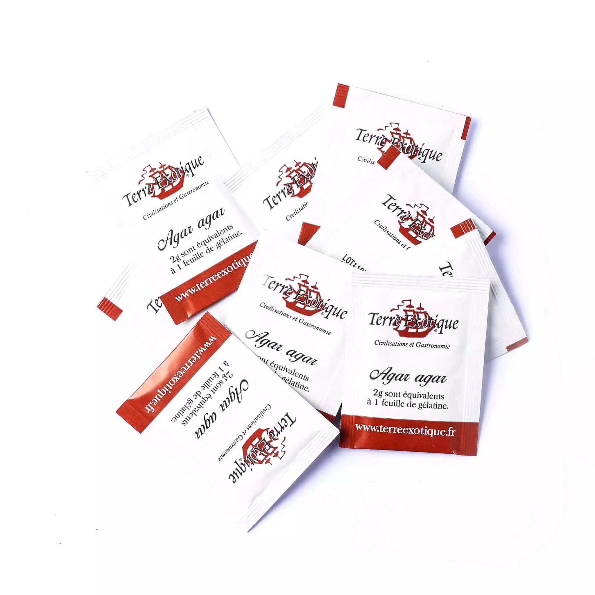 Terre Exotique Agar Agar Powder 24g (2g Bags X 12) 5 Terre Exotique Agar Agar Powder 24g (2g Bags X 12)