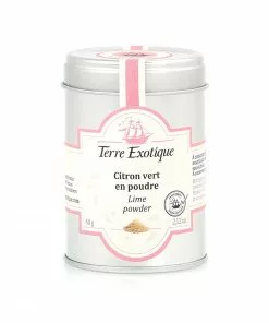 Terre Exotique Organic Dried Lime Powder 60g Ingredients