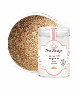 Terre Exotique Organic Dried Lime Powder 60g Ingredients