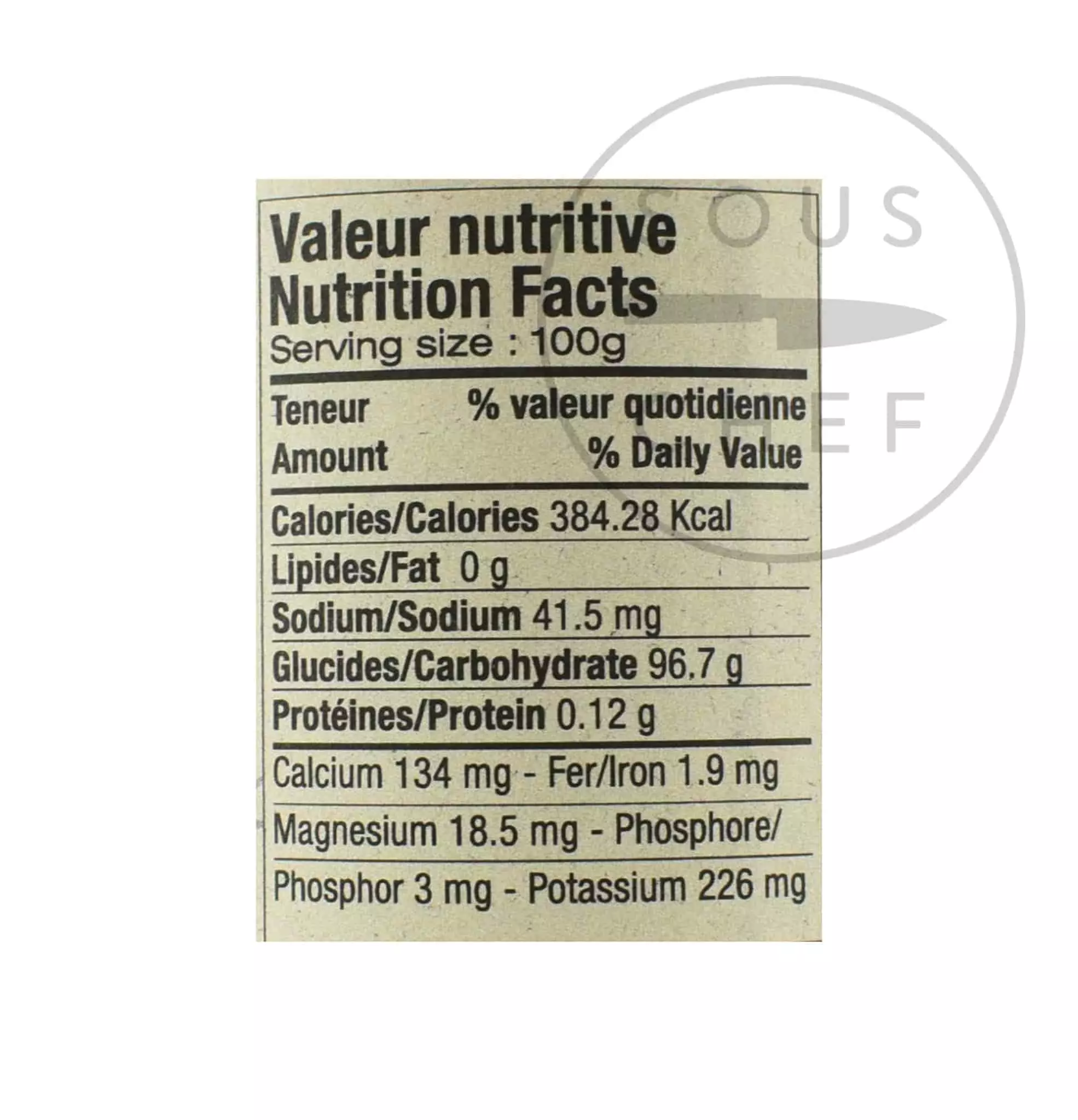 Terre Exotique Brown Sugar With Holiday Spices 250g 5 Terre Exotique Brown Sugar With Holiday Spices 250g