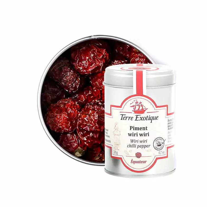Ingredients Terre Exotique Wiri Wiri Chilli Pepper 20g 4 Ingredients Terre Exotique Wiri Wiri Chilli Pepper 20g
