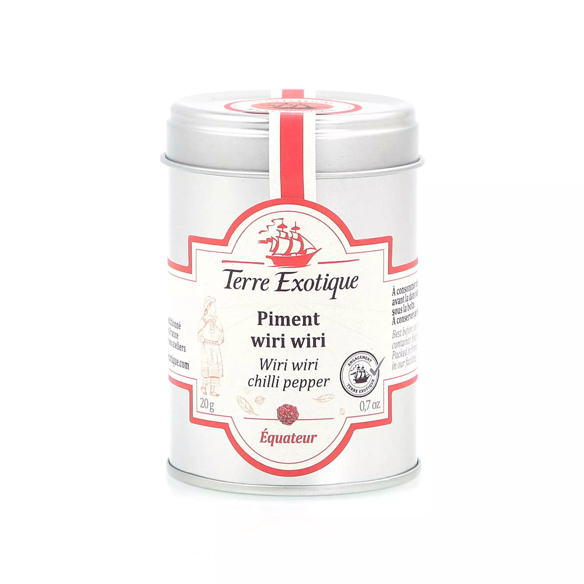 Ingredients Terre Exotique Wiri Wiri Chilli Pepper 20g 3 Ingredients Terre Exotique Wiri Wiri Chilli Pepper 20g