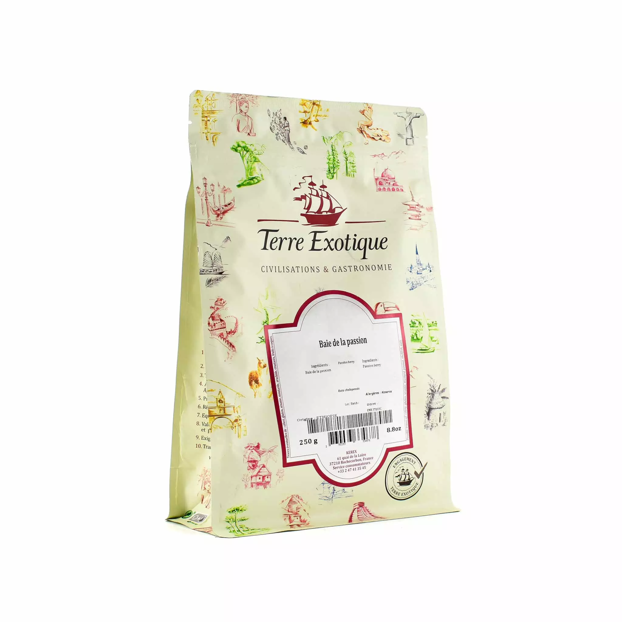 Terre Exotique Passion Berry 250g 3 Terre Exotique Passion Berry 250g