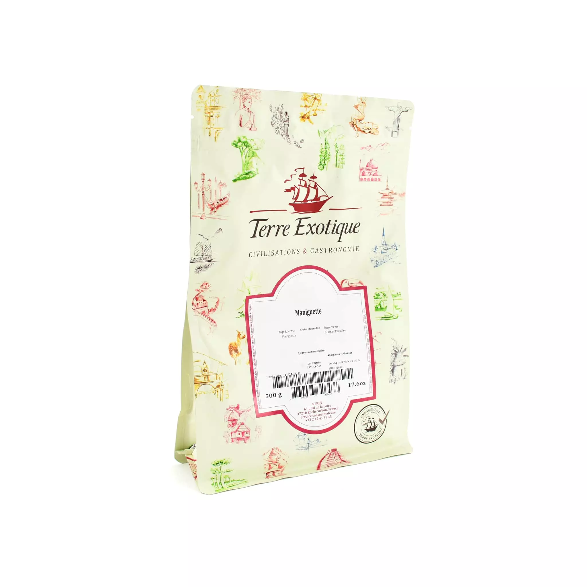 Ingredients Terre Exotique Grains Of Paradise 500g 3 Ingredients Terre Exotique Grains Of Paradise 500g