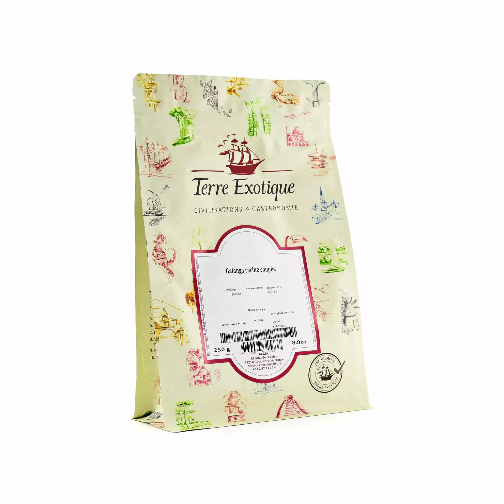 Terre Exotique Galangal Powder 250g 3 Terre Exotique Galangal Powder 250g