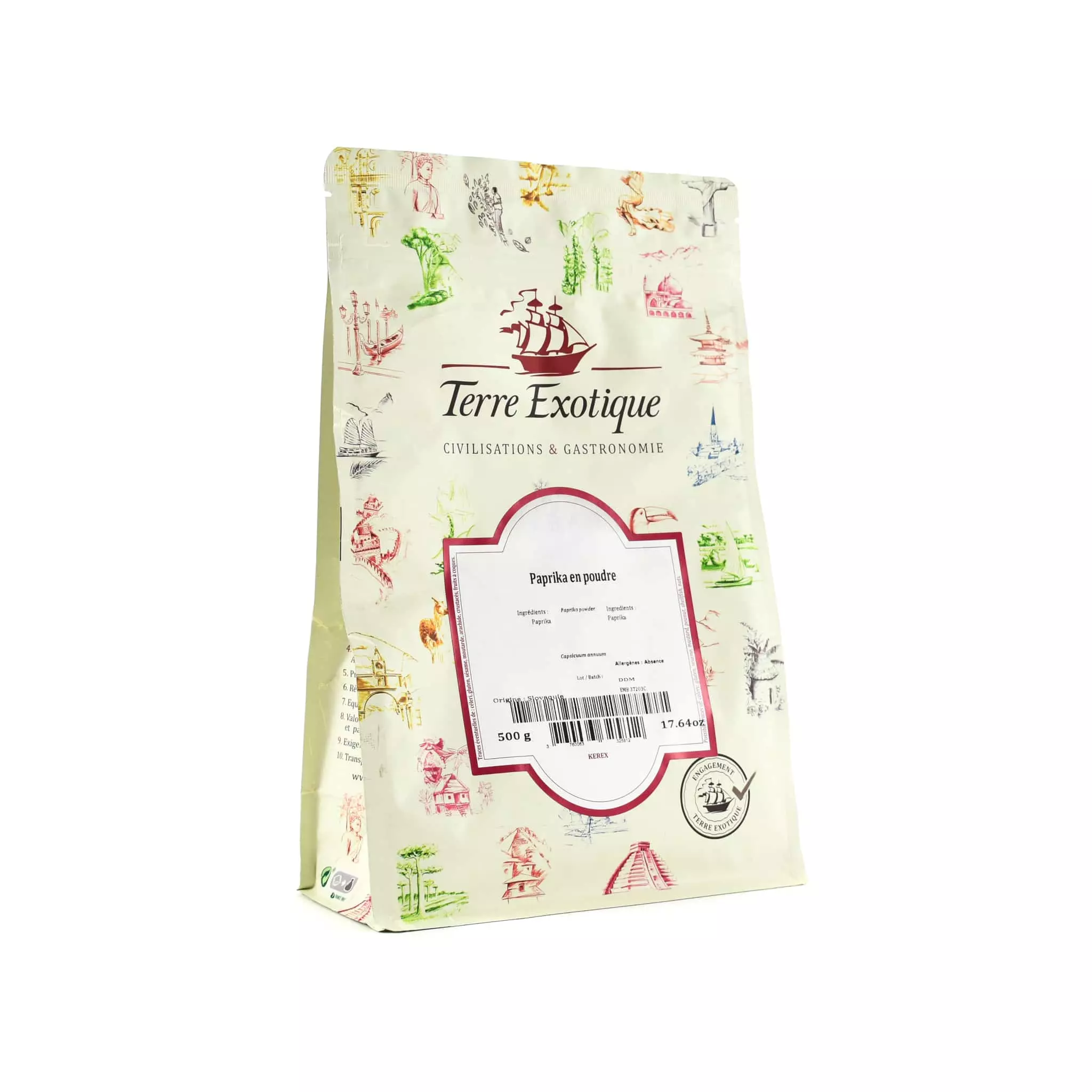 Terre Exotique Paprika Powder 500g 3 Terre Exotique Paprika Powder 500g