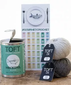 Toft Mackerel In A Tin Gourmet Crochet Kit Gifts 8 Toft Mackerel In A Tin Gourmet Crochet Kit Gifts