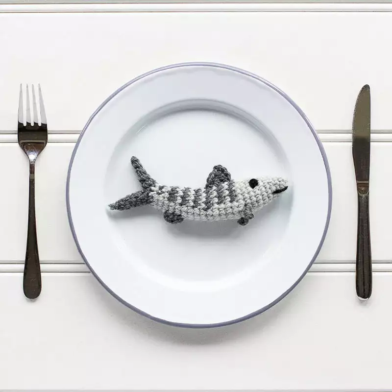 Toft Mackerel In A Tin Gourmet Crochet Kit Gifts 6 Toft Mackerel In A Tin Gourmet Crochet Kit Gifts