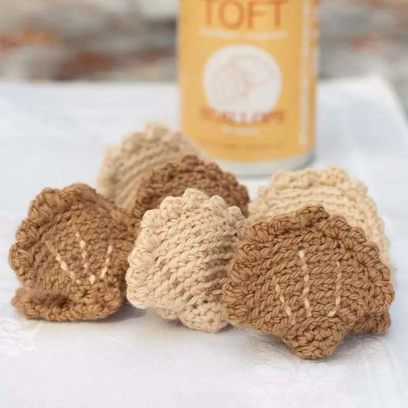 Toft Scallops In A Tin Gourmet Crochet Kit 4 Toft Scallops In A Tin Gourmet Crochet Kit
