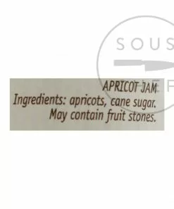 Ingredients Sala Apricot Jam 400g