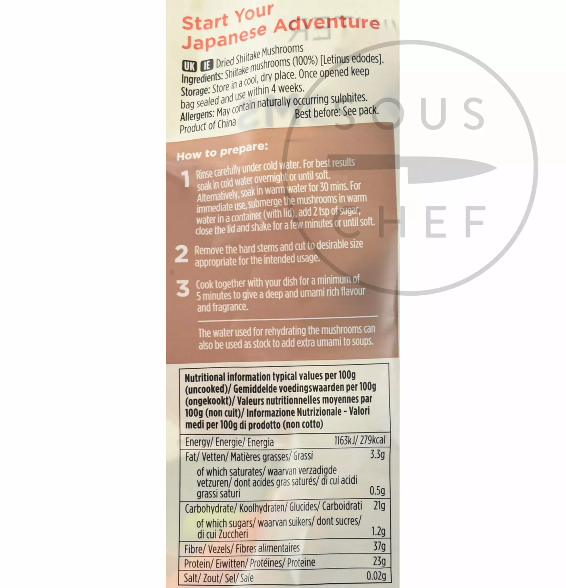 Yutaka Shiitake Mushrooms 30g Mushroom & Truffles 4 Yutaka Shiitake Mushrooms 30g Mushroom & Truffles