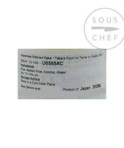 Takara Cooking Sake – Ryori Shu 13-14%, 300ml Ingredients