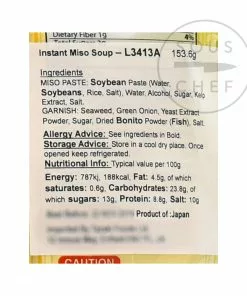 Hikari Instant Miso Soup With Green Onion 8 X 22g Servings 6 Hikari Instant Miso Soup With Green Onion 8 X 22g Servings