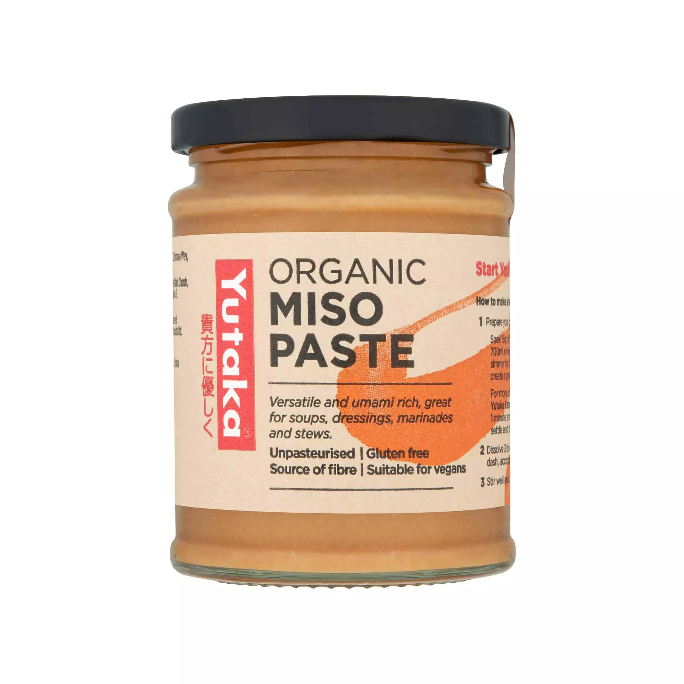 Yutaka Organic Miso Paste 300g Ingredients 3 Yutaka Organic Miso Paste 300g Ingredients