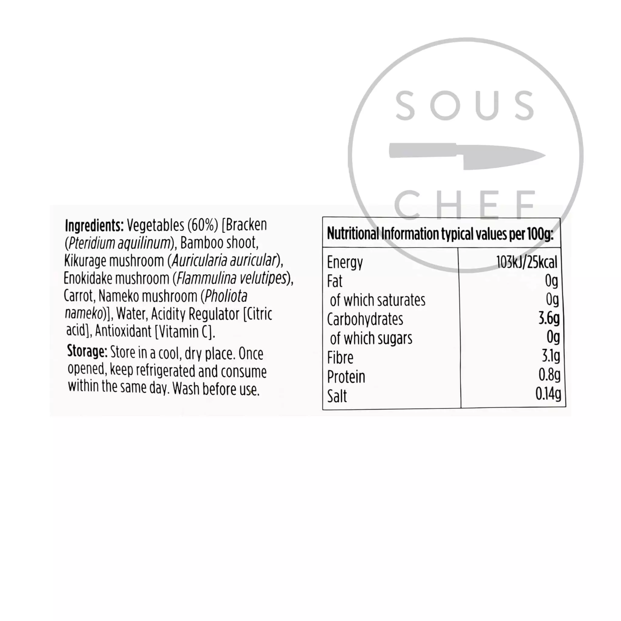 Ingredients Yutaka Mizuni Sansai Boiled Mountain Vegetables 300g 4 Ingredients Yutaka Mizuni Sansai Boiled Mountain Vegetables 300g